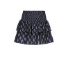 NoBell' Nika Smocked layered skirt Navy Blazer