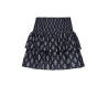 NoBell' Nika Smocked layered skirt Navy Blazer