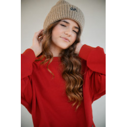 NoBell' Kobell Furry London Sweat Ruby Red