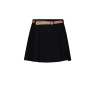 NoBell' Nimmy Pinstripe Skirt with belt Jet Black