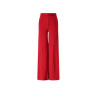 NoBell' Salet Wide Leg Interlock Pants with belt Ruby Red
