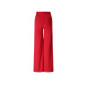 NoBell' Salet Wide Leg Interlock Pants with belt Ruby Red
