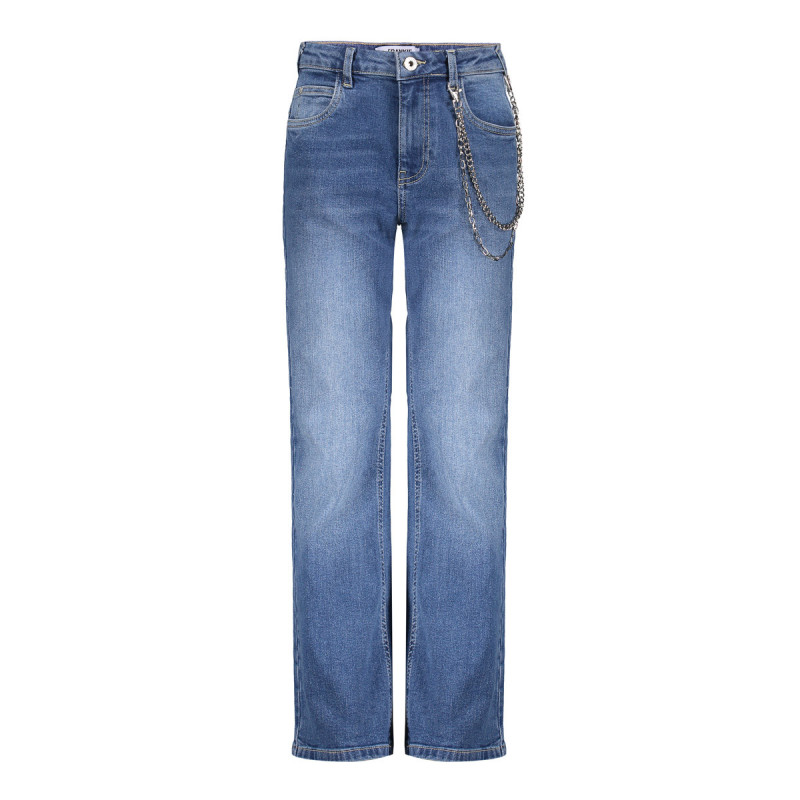 Frankie&Liberty Frankie Straightleg High Rise Dark Blue Denim