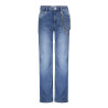 Frankie&Liberty Frankie Straightleg High Rise Dark Blue Denim