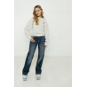 Frankie&Liberty Frankie Straightleg High Rise Dark Blue Denim