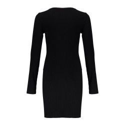 Frankie&Liberty Tessa Necklace Rib Dress Black