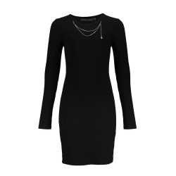 Frankie&Liberty Tessa Necklace Rib Dress Black