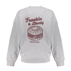 Frankie&Liberty Tamsa Sweatshirt Red Bagel Grey Melange
