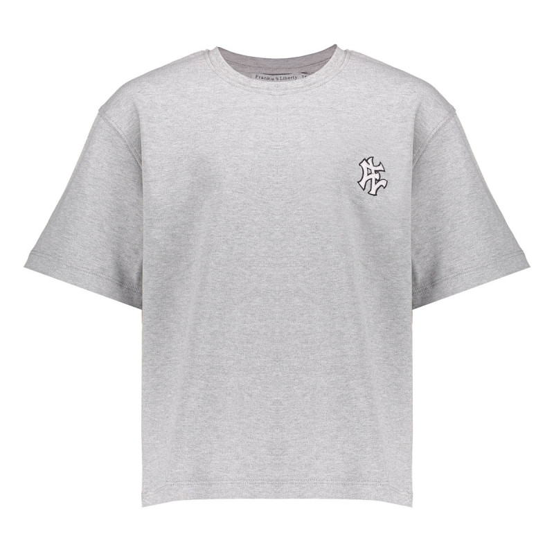 Frankie&Liberty Tulia NY Frankie Tee Grey Melange