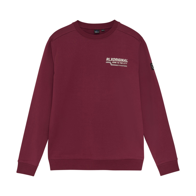 Rellix Sweater RLXoriginal Backprint Cordovan