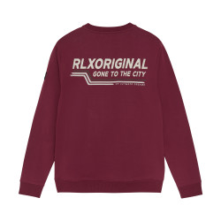 Rellix Sweater RLXoriginal Backprint Cordovan