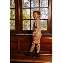 Koko Noko Trousers loose fit Dark sand