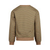 Koko Noko Sweater dropped shoulder with crewneck Dark sand