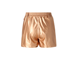 NoNo Simay PU fake leather Skort Taupe