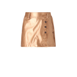NoNo Simay PU fake leather Skort Taupe