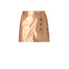 NoNo Simay PU fake leather Skort Taupe