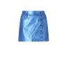 NoNo Simay PU fake leather Skort Nautical Blue