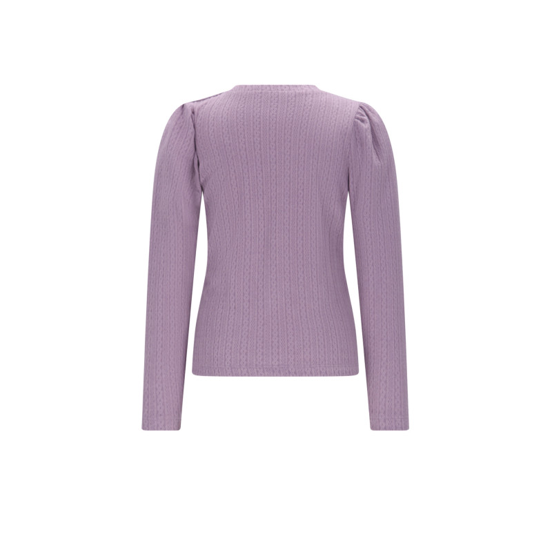 NoNo Kiva Fancy Knit Jersey Lupine Lilac