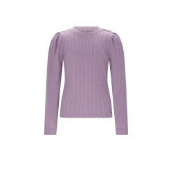 NoNo Kiva Fancy Knit Jersey Lupine Lilac