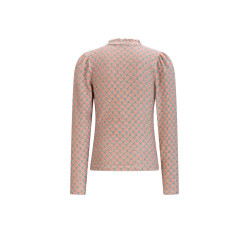 NoNo Koss AOP Rib Jersey Tshirt Pacific Green