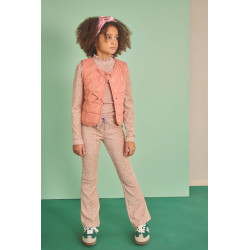 NoNo Koss AOP Rib Jersey Tshirt Pacific Green