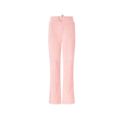 NoNo Sady Velvet Rib Flared Pants Vintage Rose