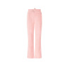 NoNo Sady Velvet Rib Flared Pants Vintage Rose