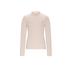 NoNo Koss Ecovero Rib Jersey Essential Tshirt Pearled Ivory