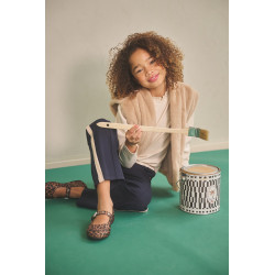 NoNo Koss Ecovero Rib Jersey Essential Tshirt Pearled Ivory