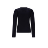 NoNo Kiva Fancy Knit Jersey Navy Blazer
