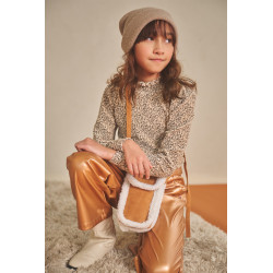 NoNo Koss AOP Rib Jersey Tshirt Pearled Ivory