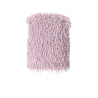 NoNo Kath Long Hair Fur Gilet Lupine Lilac