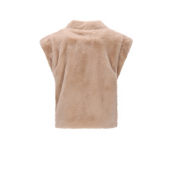 NoNo Kila Gilet Solid Fur Sand Blush