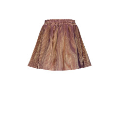 NoNo Nele Metallic Plissee Skirt Lupine Lilac