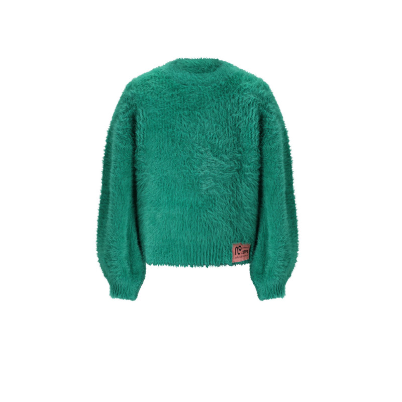 NoNo Kate Soft Fluffy Knitted Sweater Pacific Green