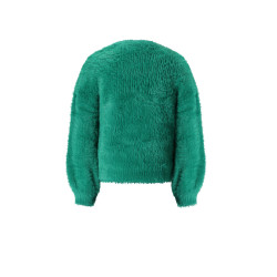 NoNo Kate Soft Fluffy Knitted Sweater Pacific Green