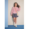NoNo Kate Soft Fluffy Knitted Sweater Vintage Rose