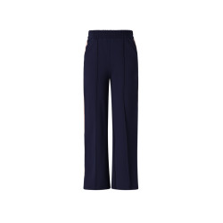 NoNo Sayla Interlock Wide Leg Pants Navy Blazer