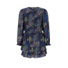 NoNo Miggy Denim Flower Dress Navy Blazer