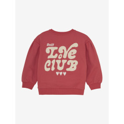 Daily 7 Sweater Brushed Print Baked Apple