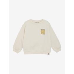 Daily 7 Oversized Sweater Backprint Sandshell