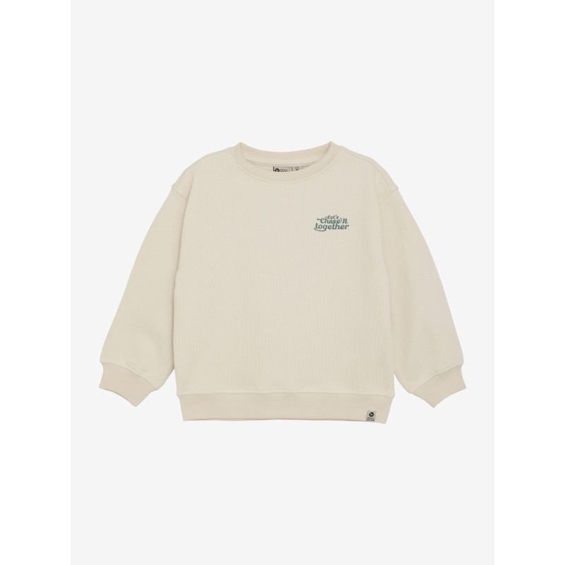 Daily 7 Oversized Sweater Backprint Sandshell