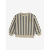 Daily 7 Oversized Sweater Stripe Sandshell