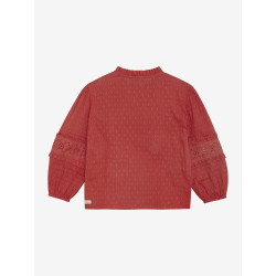 Daily 7 Shirt Longsleeve Ruffle Baked Apple