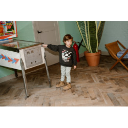 Daily 7 Oversized Sweater Daily Seven Dark Grey Melange