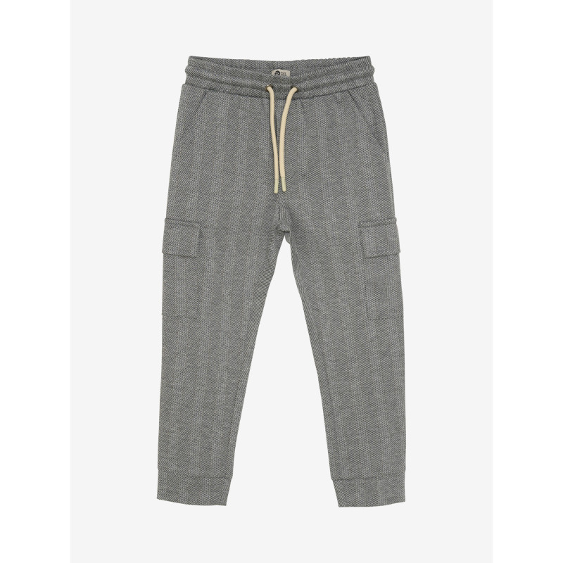 Daily 7 Stripe Cargo Pants Grey