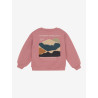 Daily 7 Oversized Sweater Backprint Coral Clay