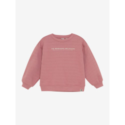 Daily 7 Oversized Sweater Backprint Coral Clay