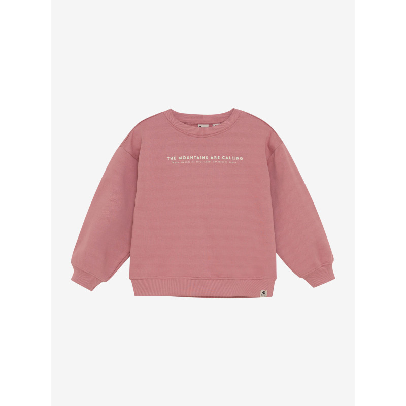 Daily 7 Oversized Sweater Backprint Coral Clay