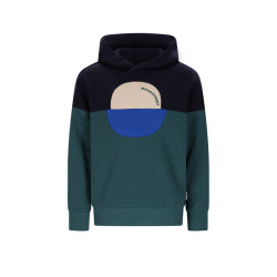Moodstreet SULVY chest-circle hoodie Navy